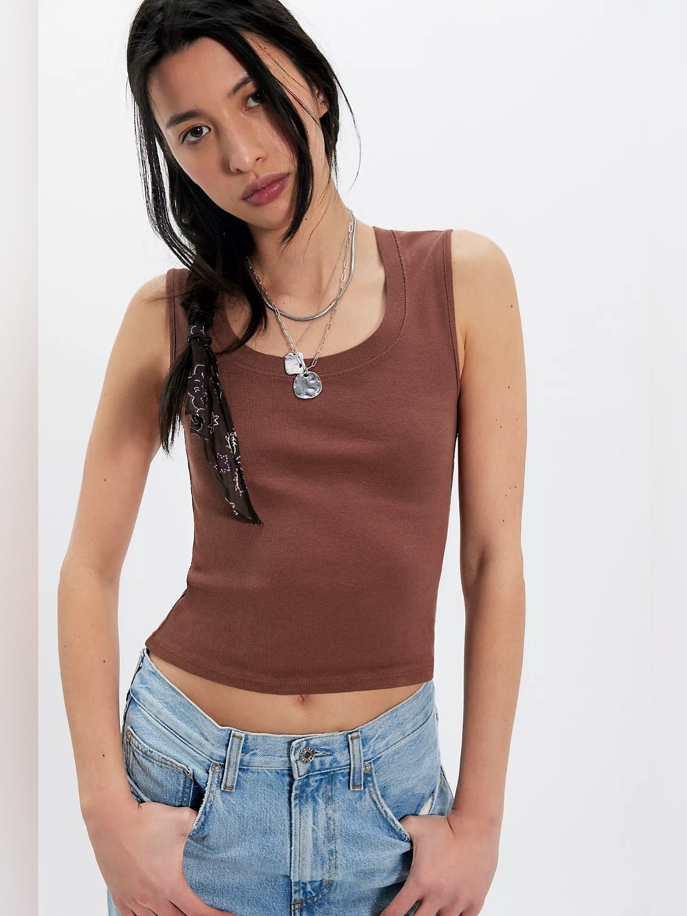 NWT! Free People We The Free Ballad Reversible Tank Sz Small